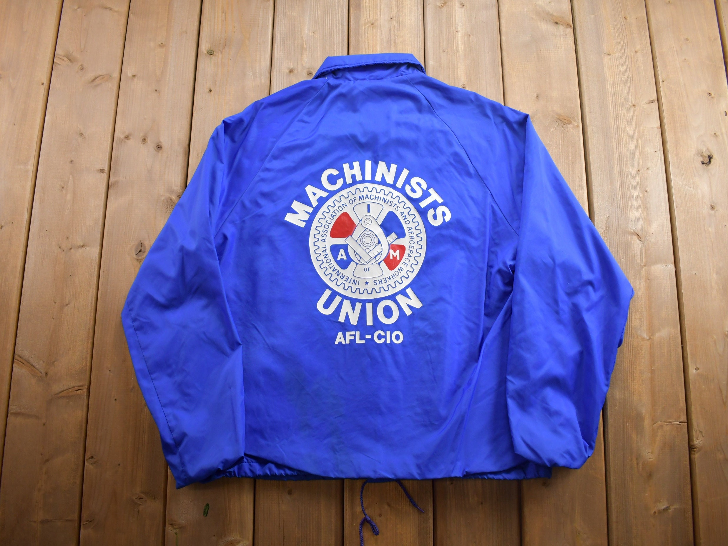 Vintage 1990s Aerospace Union Swingster Windbreaker Jacket / Union