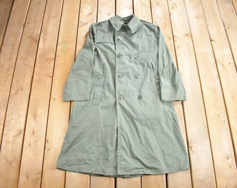 Vintage 1969 Militär 274 Quarpel Jacke / Trenchcoat / Größe 38S / Army Green / Vintage Army / Army Jacket / Militaria