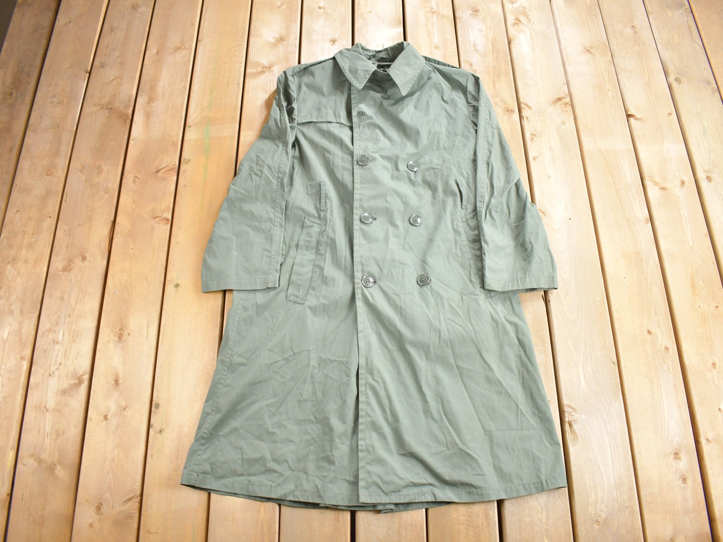 Vintage 1969 US Military 274 Quarpel Jacket / Trench Coat