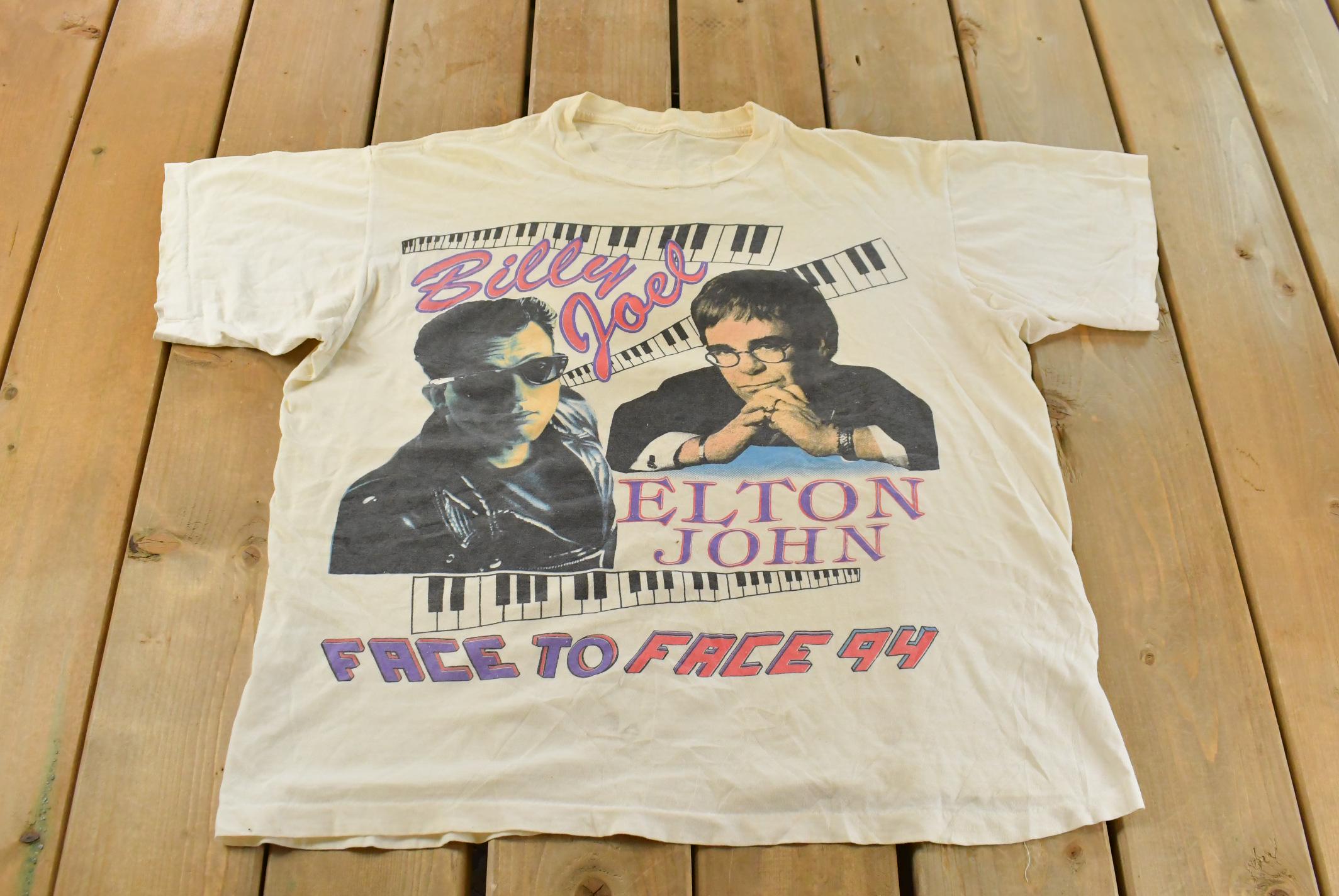 90s Elton John Shirt - Etsy