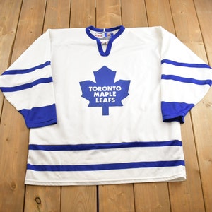 Vintage 1990s NHL Toronto Maple Leafs CCM Hockey Made In Canada