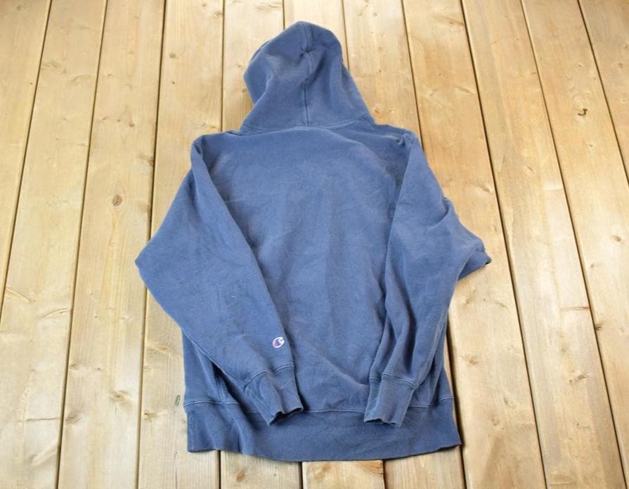 Vintage 1990s Champion Reverse Weave Hoodie Sweatshirt / Made in