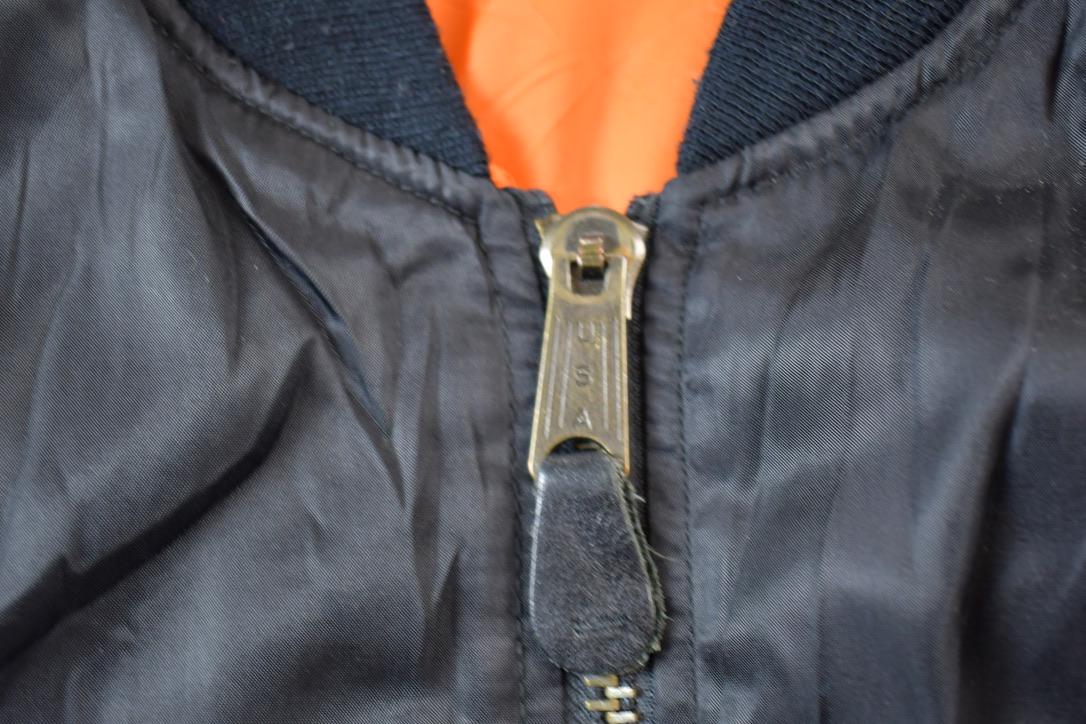 Vintage 1990s Reversible MA-1 Military Flyer's Jacket / Bomber