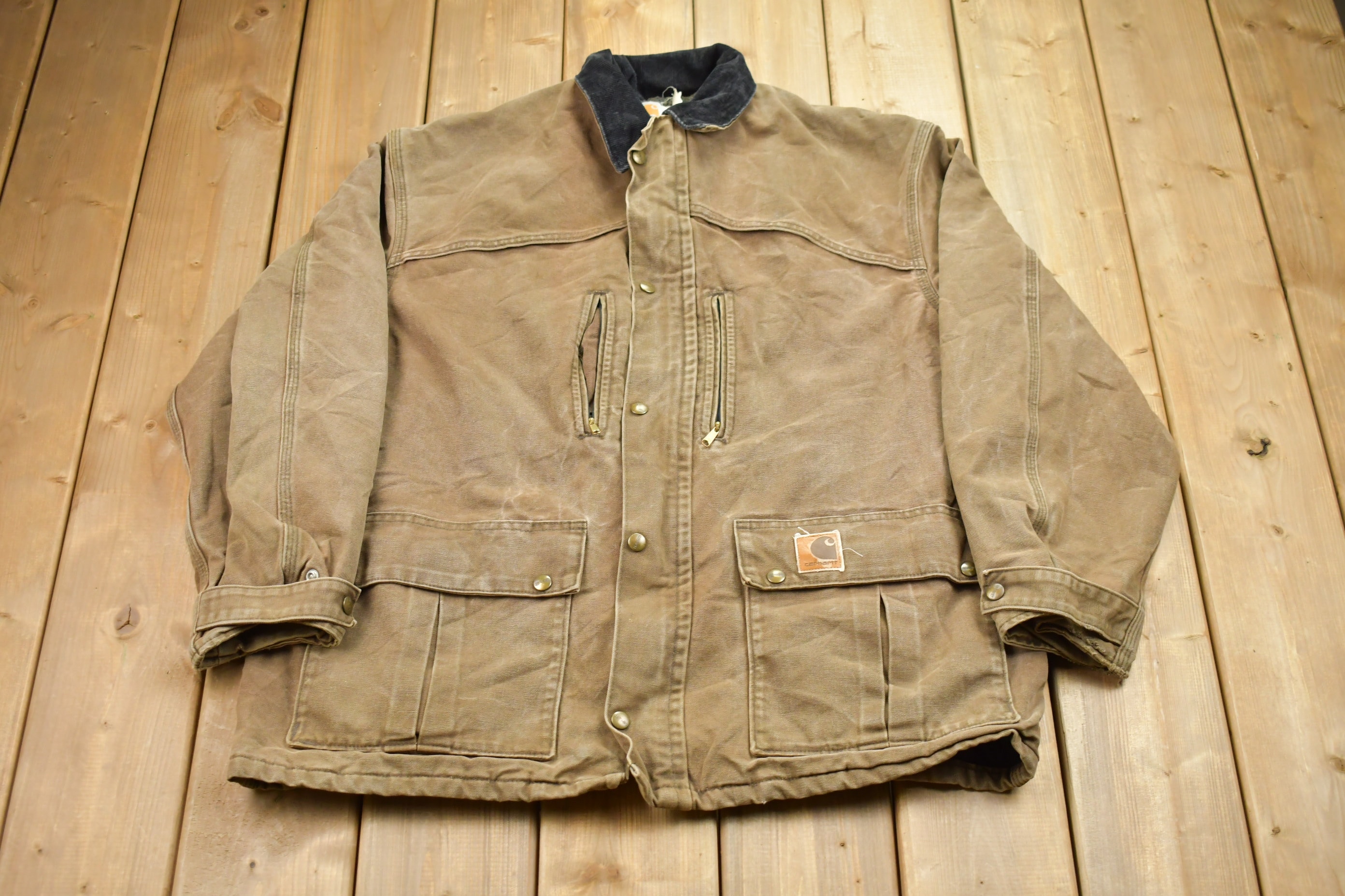 Vintage 1990s Carhartt Chore Jacket / Workwear / Streetwear / Made
