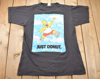 Vintage Air Homer Just Donut Simpsons T-shirt - Etsy