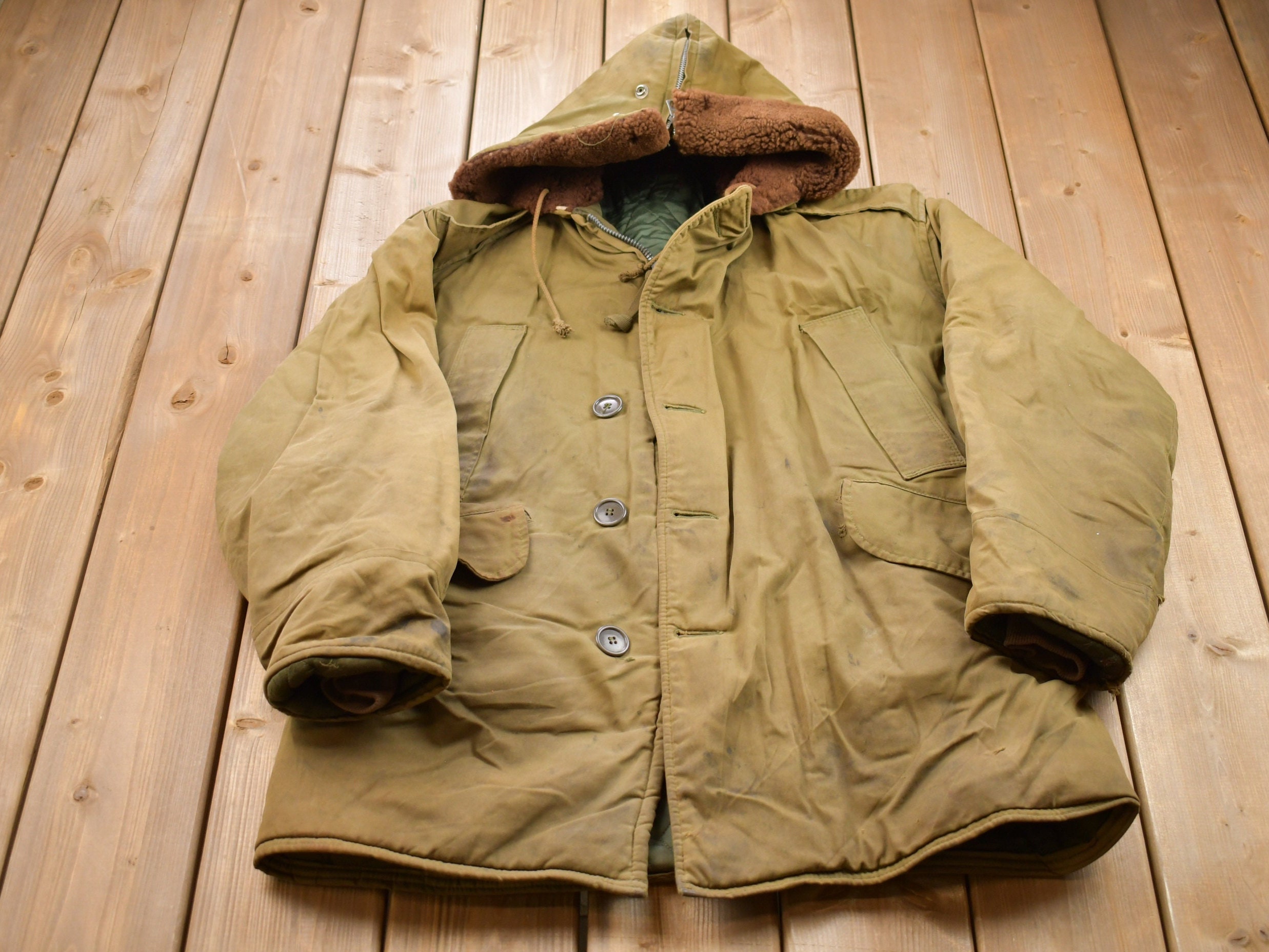 40s 民間 parka B-9 talon ヴィンテージ 即納&大特価 mxmf.com.mx