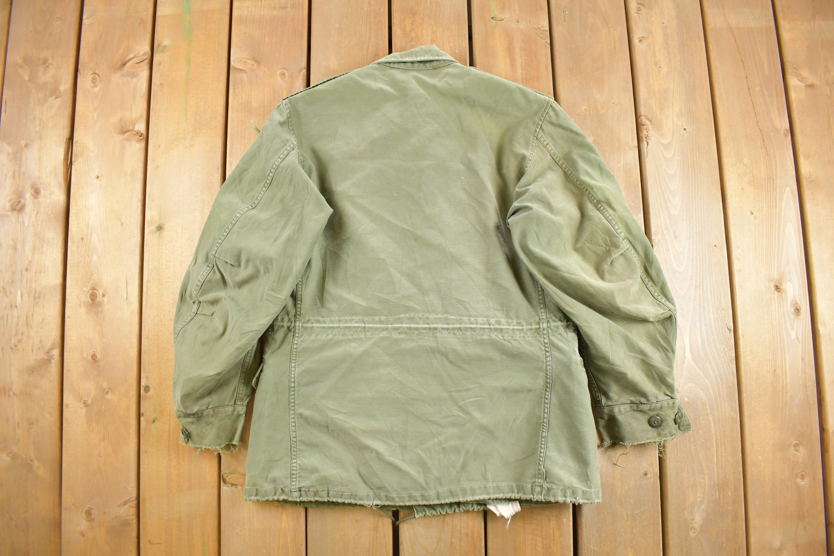 ジャケット・アウター 50's French Army Wool Field Coat Original French Army Vintage 1950s Men's Armee Military