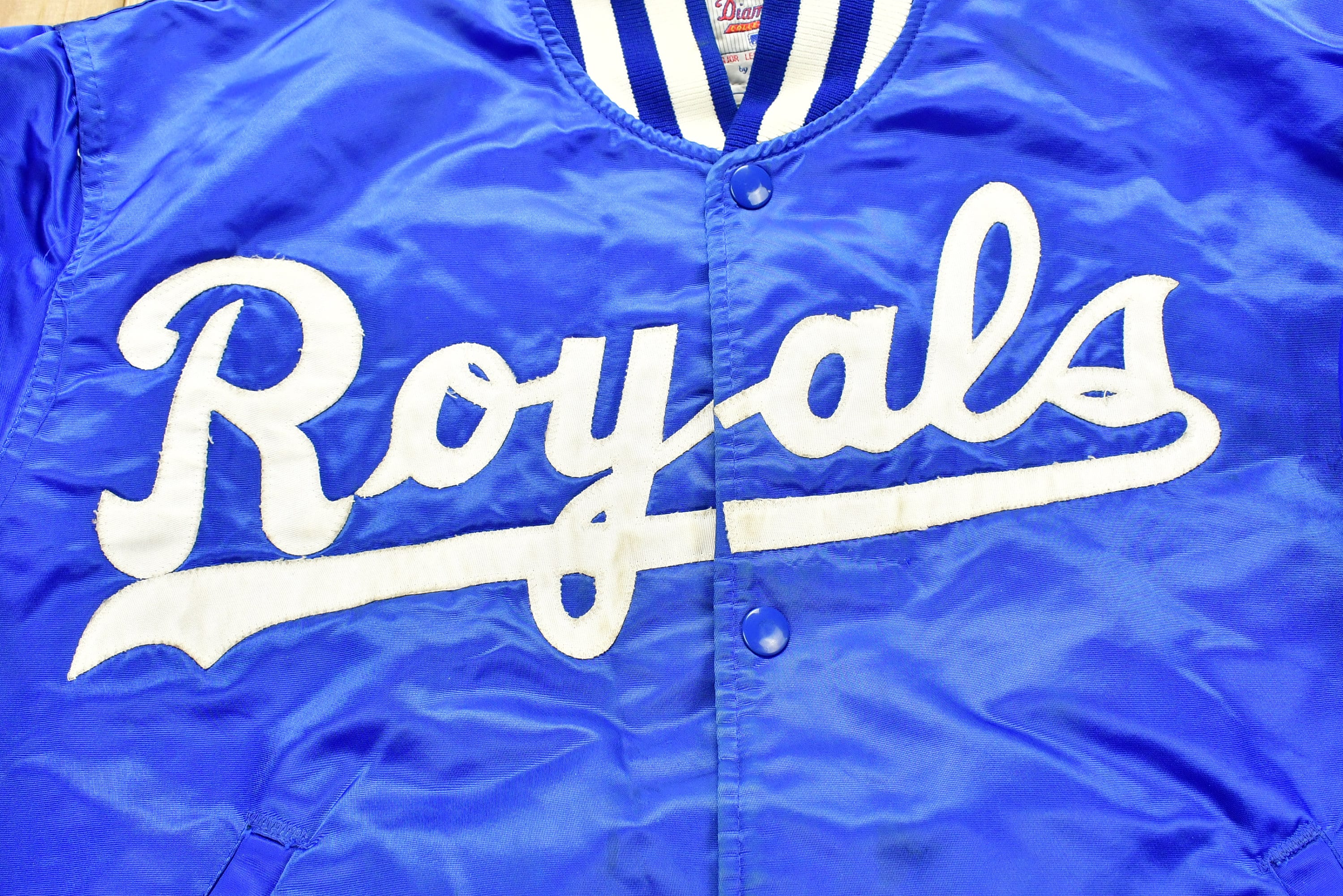 Vintage 1980s Kansas City Royals MLB Satin Starter Jacket / - Etsy