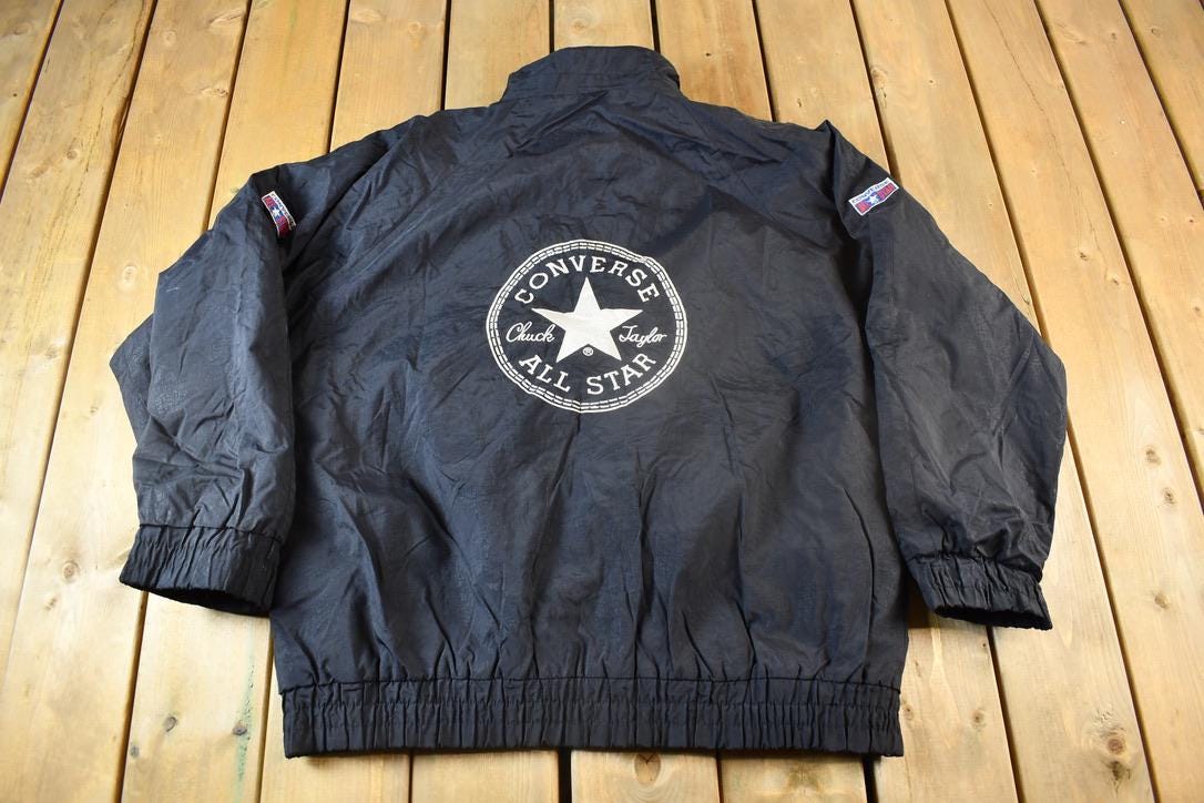 90s Converse Jacket - Etsy 90s Converse Jacket - Etsy