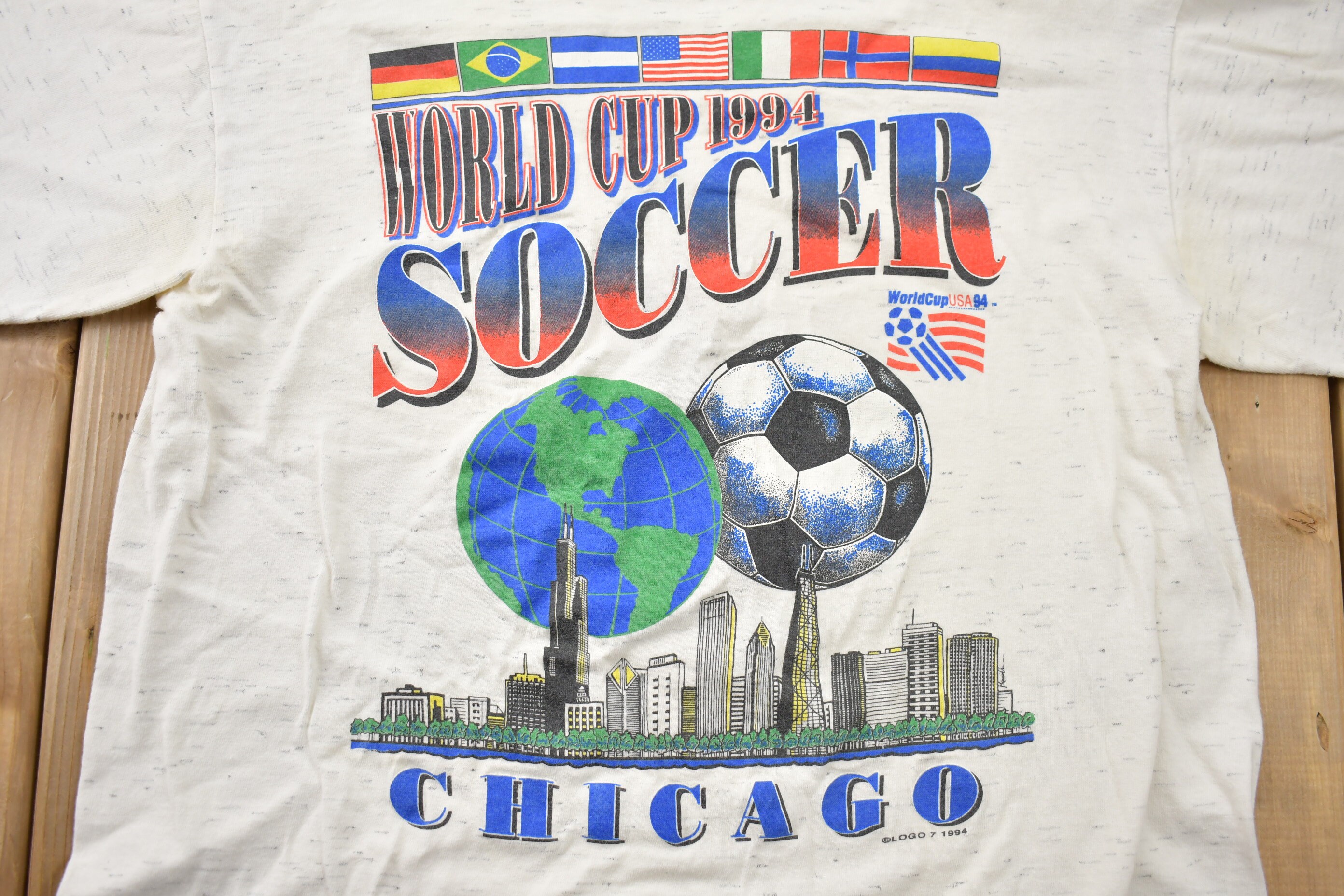 94年ワールドカップUSA ホットサッカーFUN Tシャツ 1994 USA サッカーワールドカップ Tシャツ ビンテージ｜Yahoo