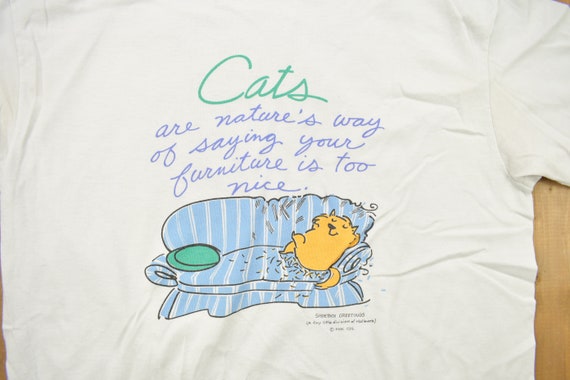Vintage 1990s "Cats Are Natures Way Of Saying You… - image 3