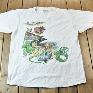 古着 Jimmy Buffett Caribbean Soul Tシャツ xl白