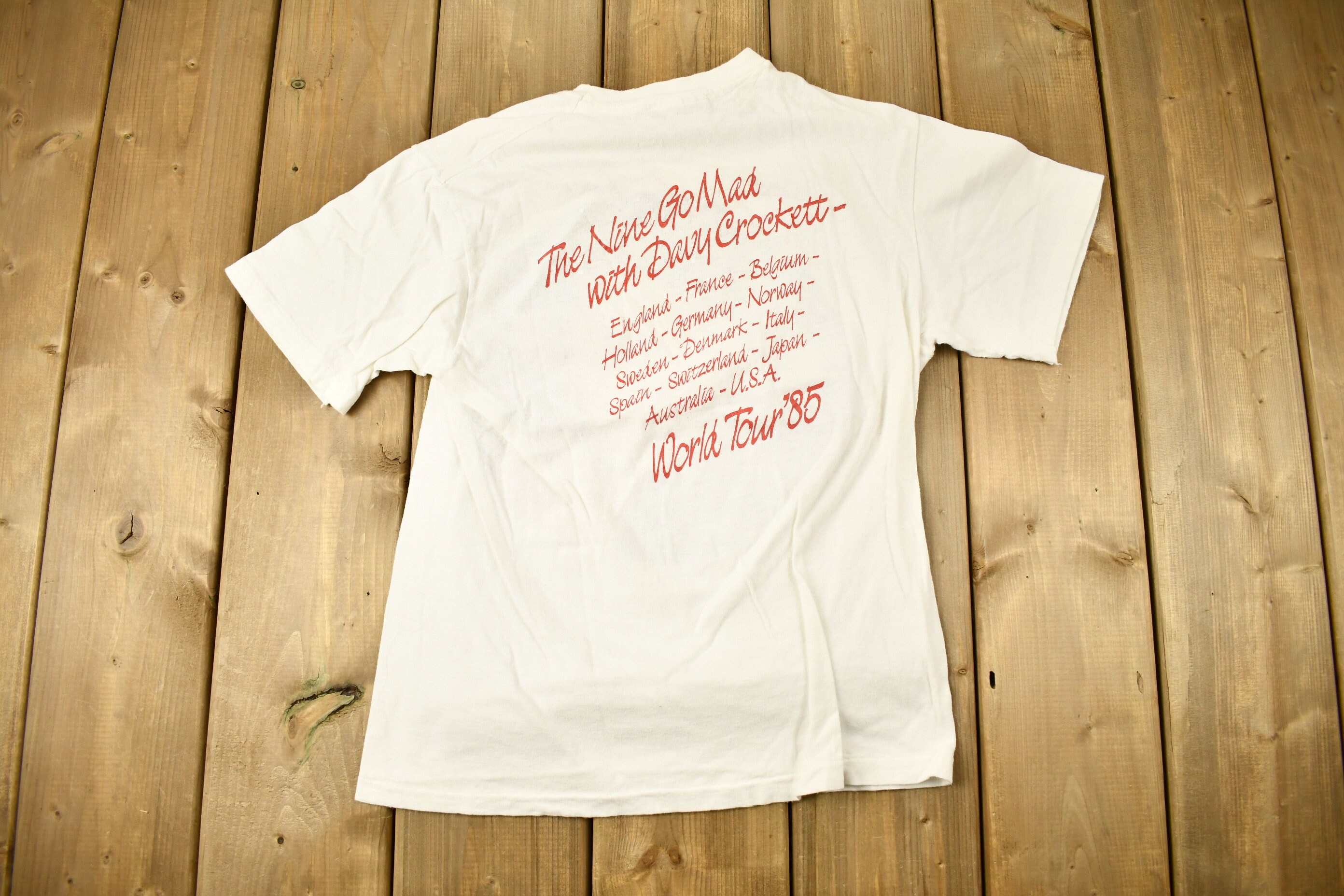 Vintage 1985 Paul Young The Nine Go Mad With Danny Crocket World