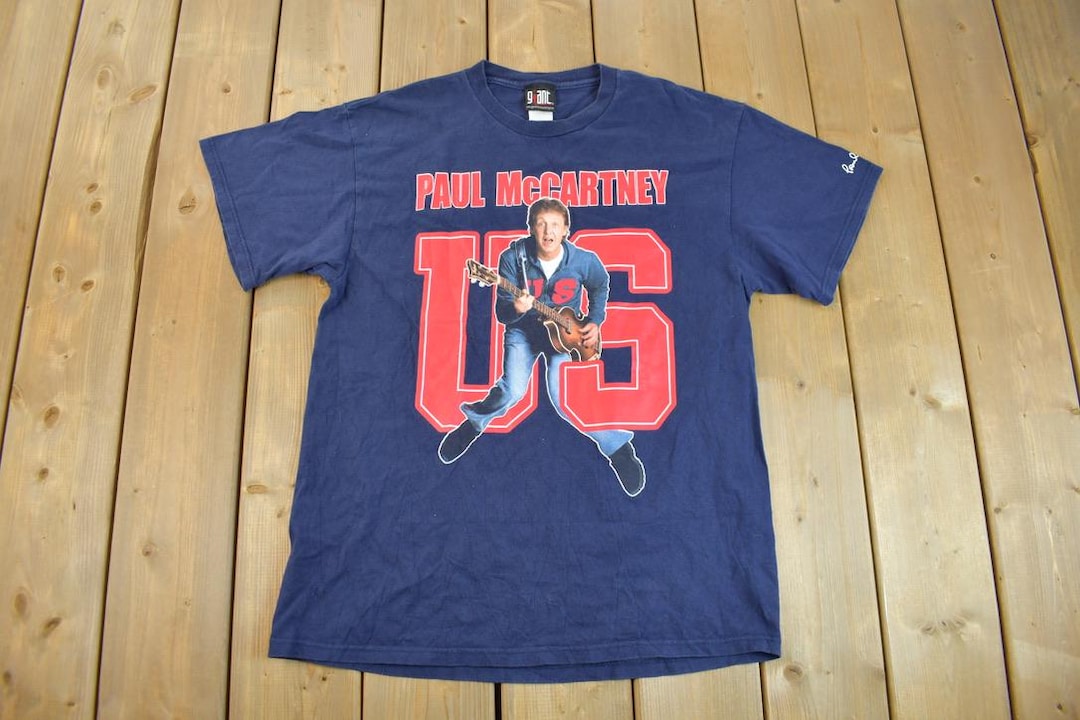Vintage 2005 Paul Mccartney US Concert Tour Band T-shirt / Band