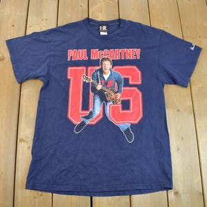 Vintage 2005 Paul McCartney US Concert Tour Band T-shirt / Band Tee / Giant Tag / Music Promo / Size L