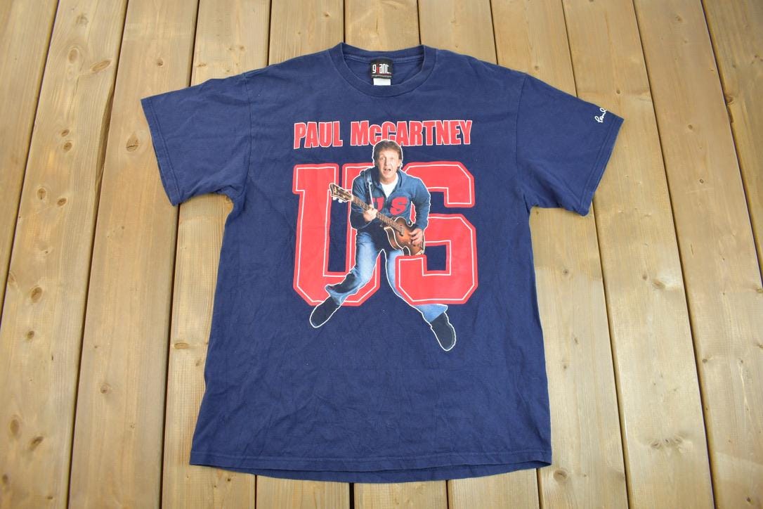 Paul McCartney US TOUR 2005 ライブTシャツ NWOT PAUL McCARTNEY 2005 US Tour Shirt Large THE BEATLES Unworn | eBay