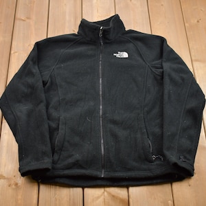 Vintage 1990s The North Face Zip Up Fleece Sweater / Sportswear / 90s Crewneck / Streetwear / Athleisure / Hiking / 90s Woman&#39;s North Face