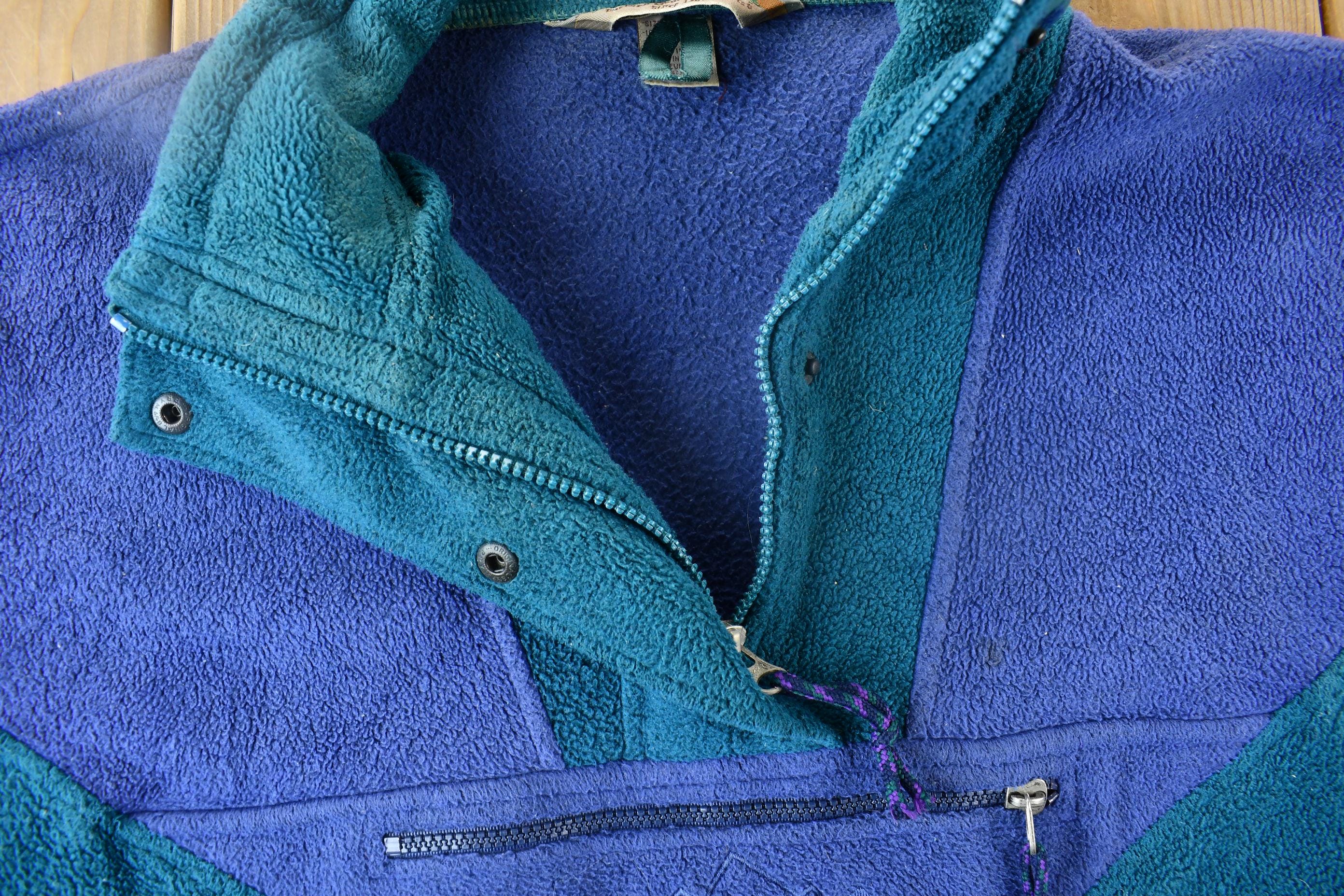 Vintage 1990s Eastern Mountain Sports EMS Fleece Sweater / Size M 