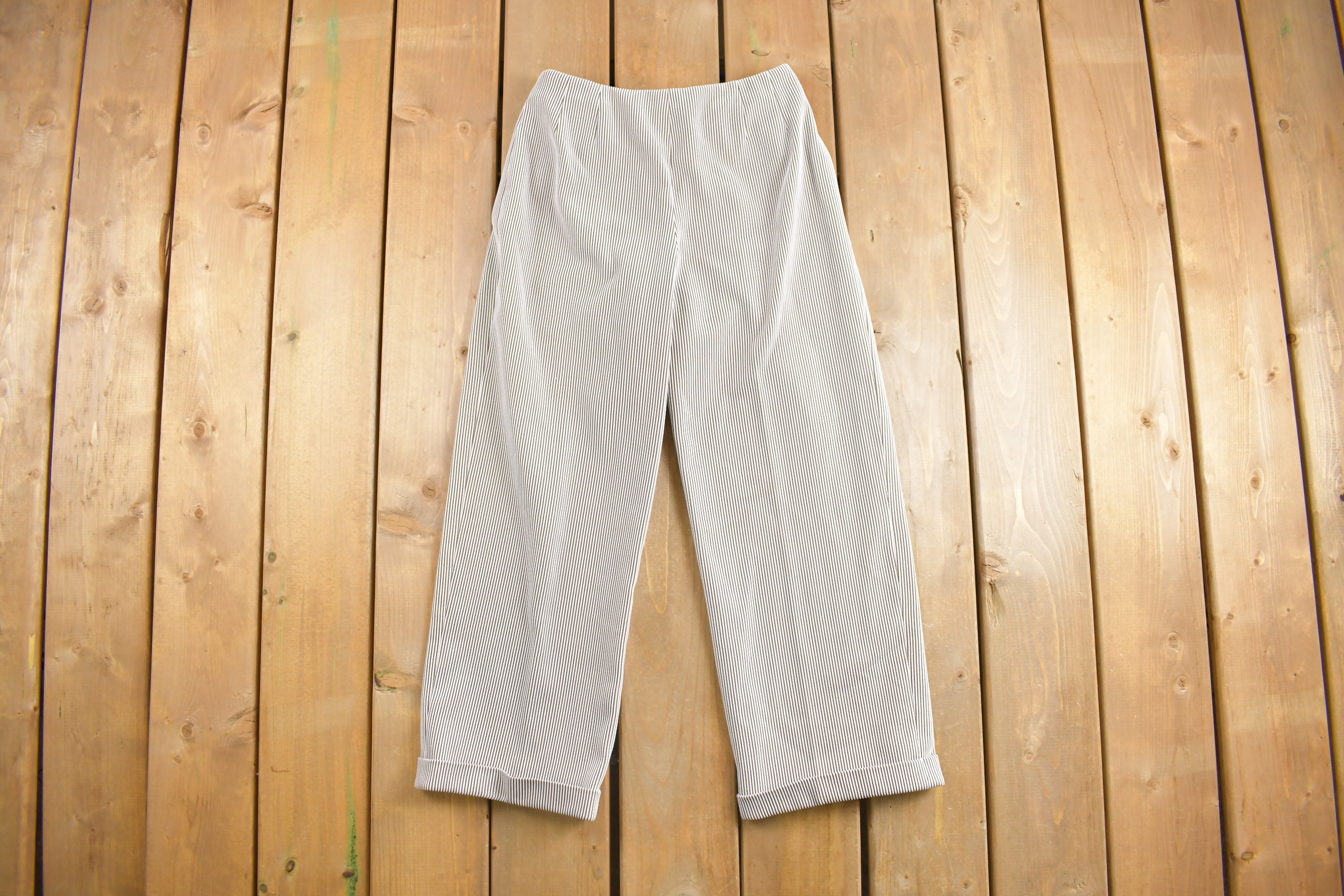 True Vintage 1960's Striped Dress Pants 26 X 25 / Talon True Vintage 1960's Striped Dress Pants 26 X 25 / Talon