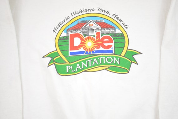 Vintage 1990 Dole Plantation Hawaii Graphic Crewn… - image 3