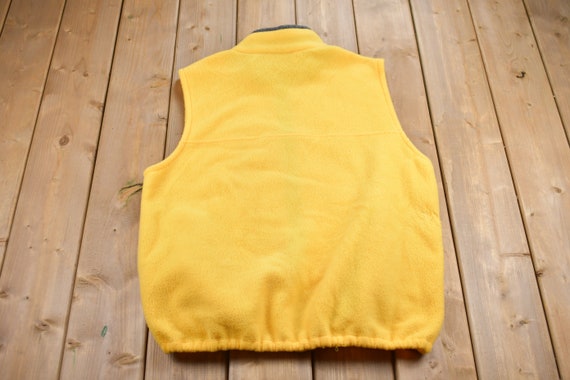 Vintage 1990s Kelly Sport Fleece Sweater Vest / O… - image 2