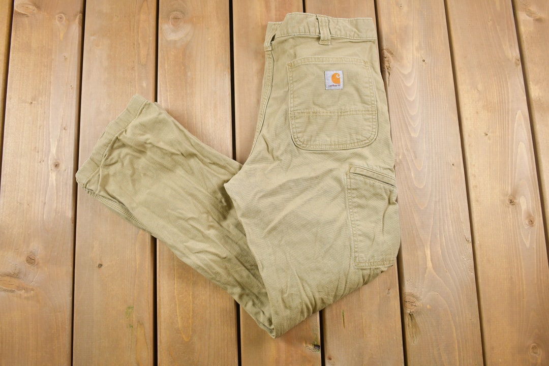 00s carhartt painter pants 38×32 mexico Men's 00S Made In Mexico Carhartt Light Duck Painter Pants
