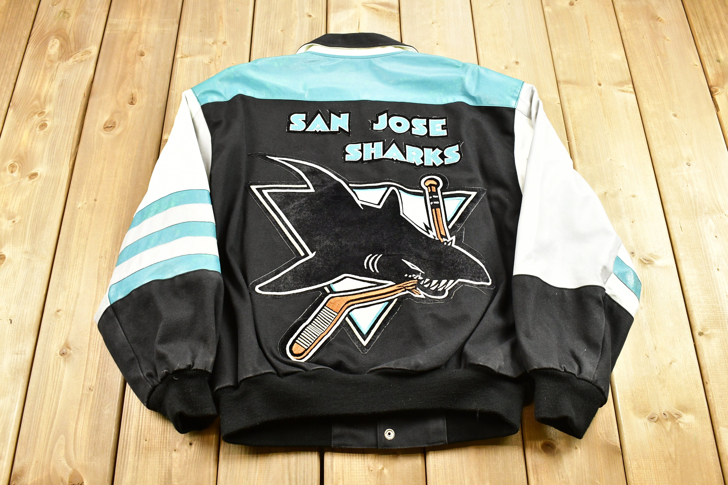 Vintage 1990s San Jose Sharks NFL Jeff 