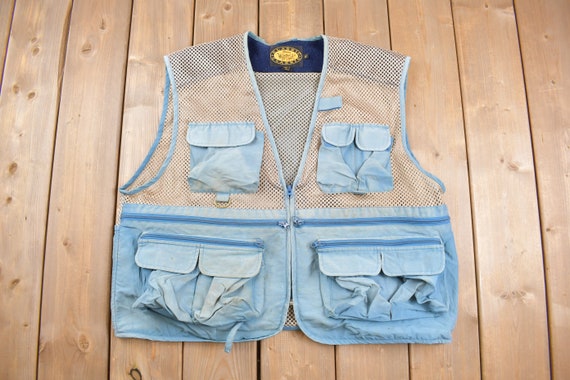 Vintage 1990s Woolrich Classic Tactical Utility Vest Outdoorsman