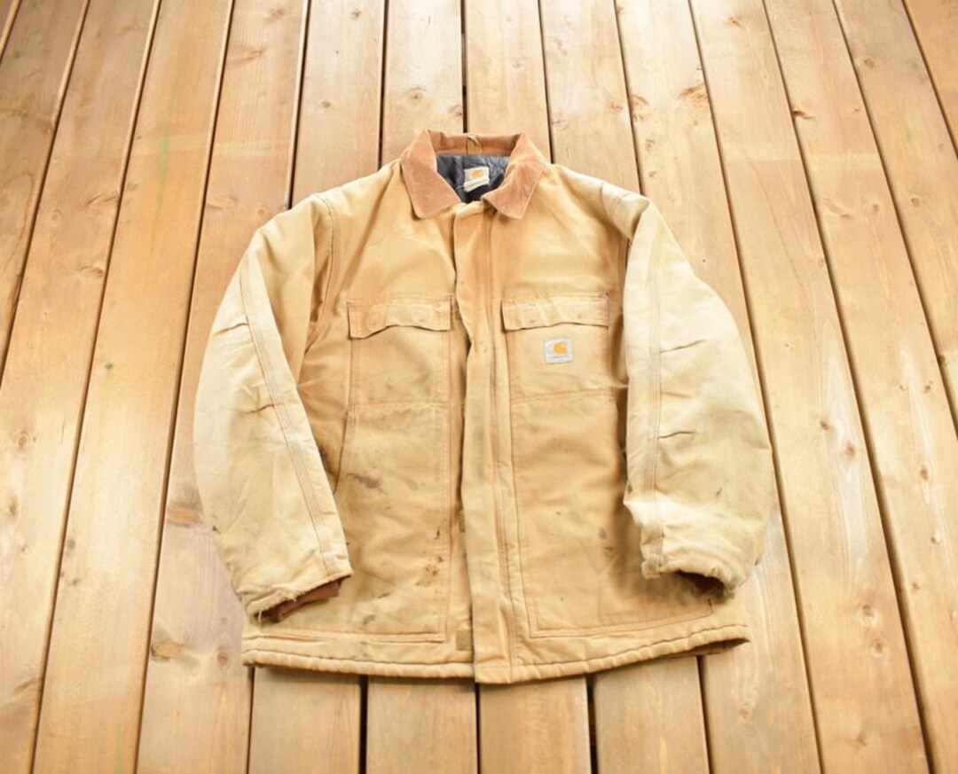Vintage 1990s Carhartt Canvas Work Jacket / Workwear