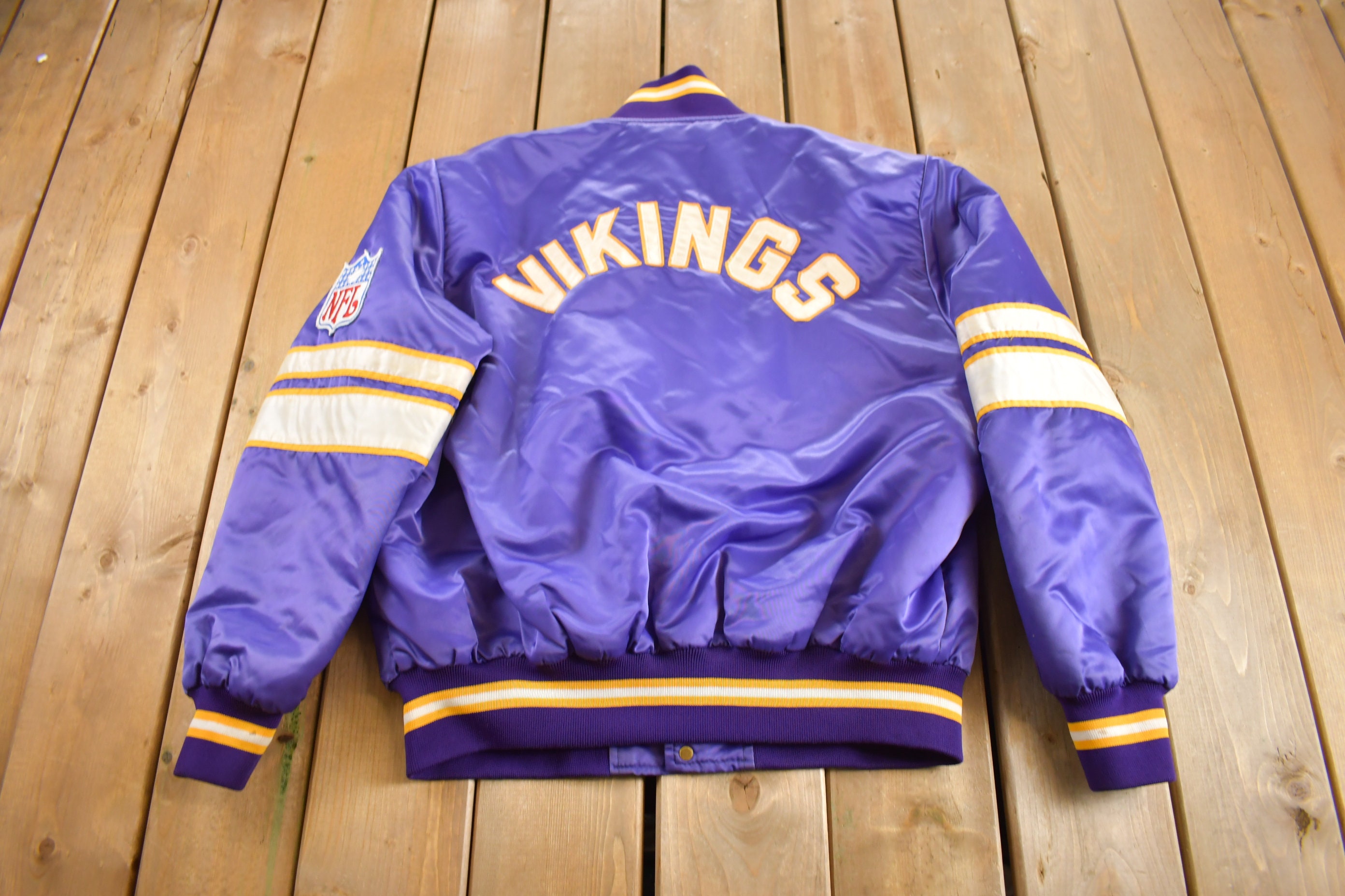 Vikings satin deals jacket