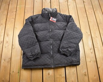 Vintage Phat Farm Puffer Jacket L Hip Hop Black - Etsy