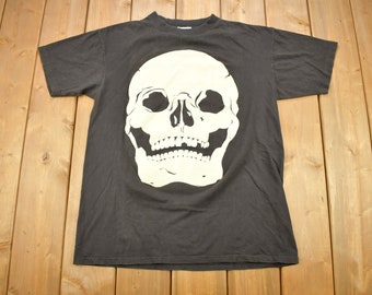 Vintage T-shirt, Size XL, Skull and Crossbones, Skeleton T Shirt