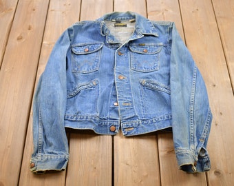 Vintage 60s Denim Jacket, Vintage WRANGLER Jacket, Wrangler