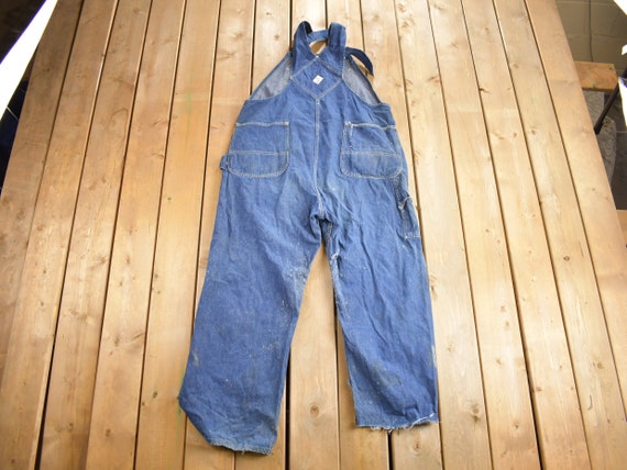 Vintage 1940s Pay Day JC Penney Denim Overalls / Vintage Overalls