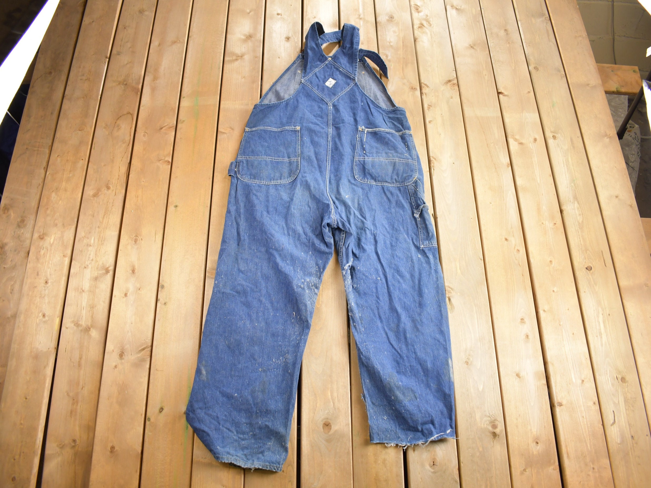 Vintage 1940s Pay Day JC Penney Denim Overalls / Vintage Overalls