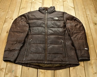 Brown North Face 700 Puffer Jacket S Etsy