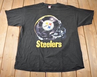 Vintage Y2K Pittsburgh Steelers NFL Football Graphic T-Shirt