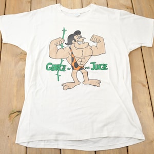 ヴィンテージ 1980年代 ジャングルのジョージ 漫画プロモTシャツ / 80年代グラフィックTシャツ / ヴィンテージストリートウェア / カナダ製 / 80年代のレアな漫画グラフィック
