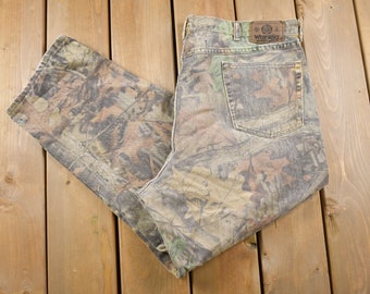 Vintage 1990s Wrangler Advantage Timber Double Knee Camo Pants - Etsy Sweden