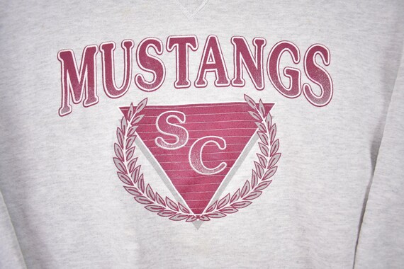 Vintage 1990s Russell SC Mustangs University Coll… - image 3