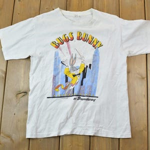 ヴィンテージ 1990 バッグス・バニー ディズニー カートゥーン プロモ T シャツ / 90 年代 グラフィック T シャツ / ヴィンテージ WB / アメリカ製 / 90 年代 ディズニー T シャツ