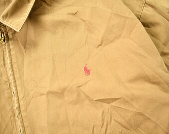 Vintage 1980s Polo Ralph Lauren Harrington Jacket / Vintage Polo
