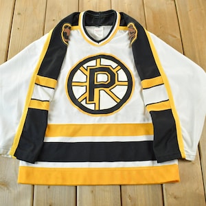 Vintage 1990s Providence Bruins AHL Hockey Jersey / Sportswear / CCM Embroidered / Boston NHL Minor League / Made In Canada / Mens Small