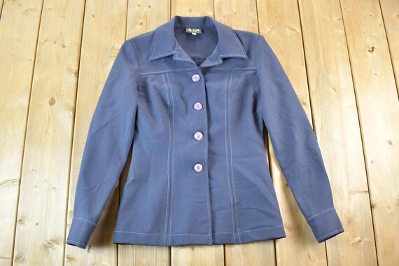 Vintage 1990s A List By Wrapper Button Up Shirt W… - image 1