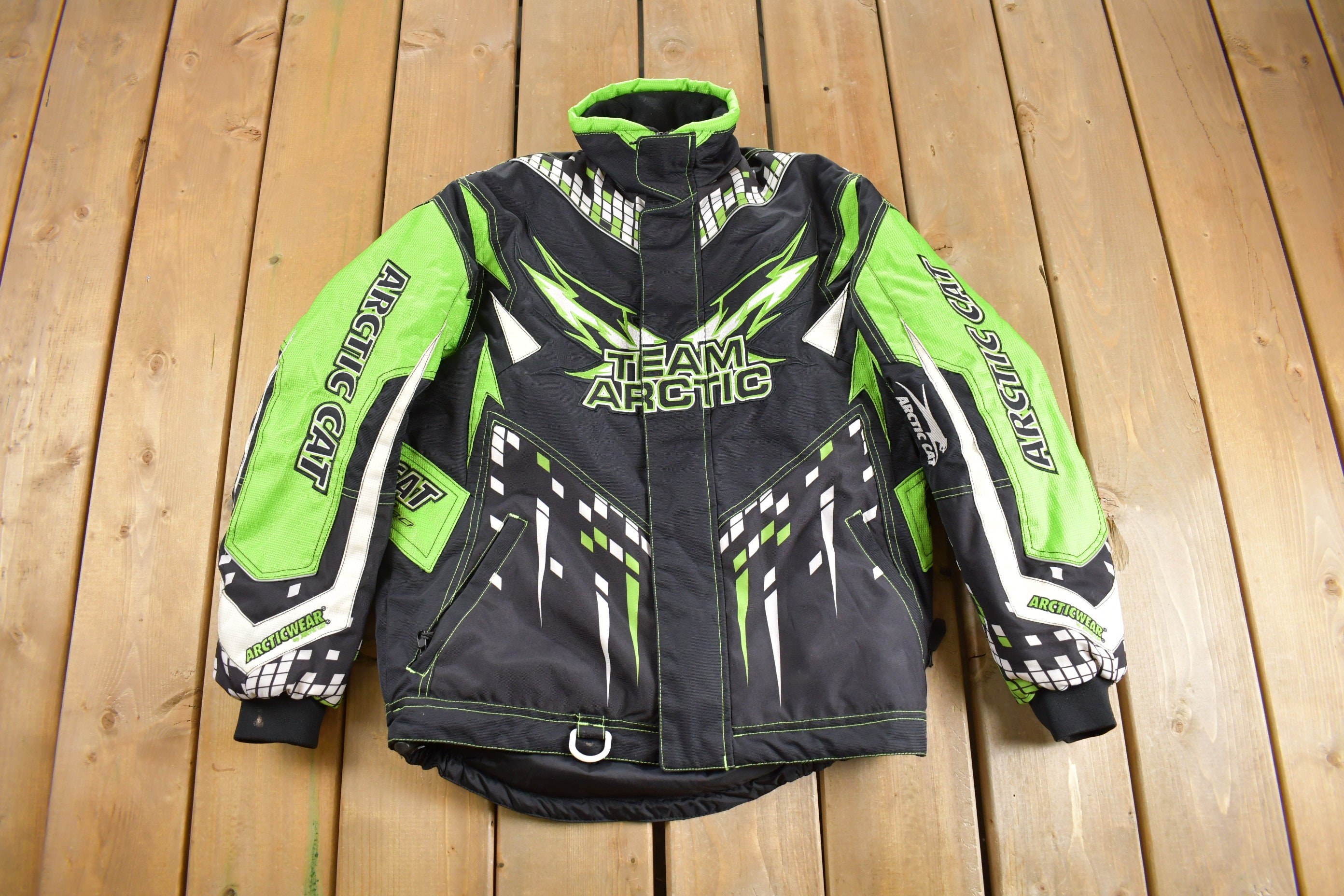 Vintage 1990s Arctic Wear Arctic Cat Racing Jacket Vintage 1990s Arctic Wear Arctic Cat Racing Jacket