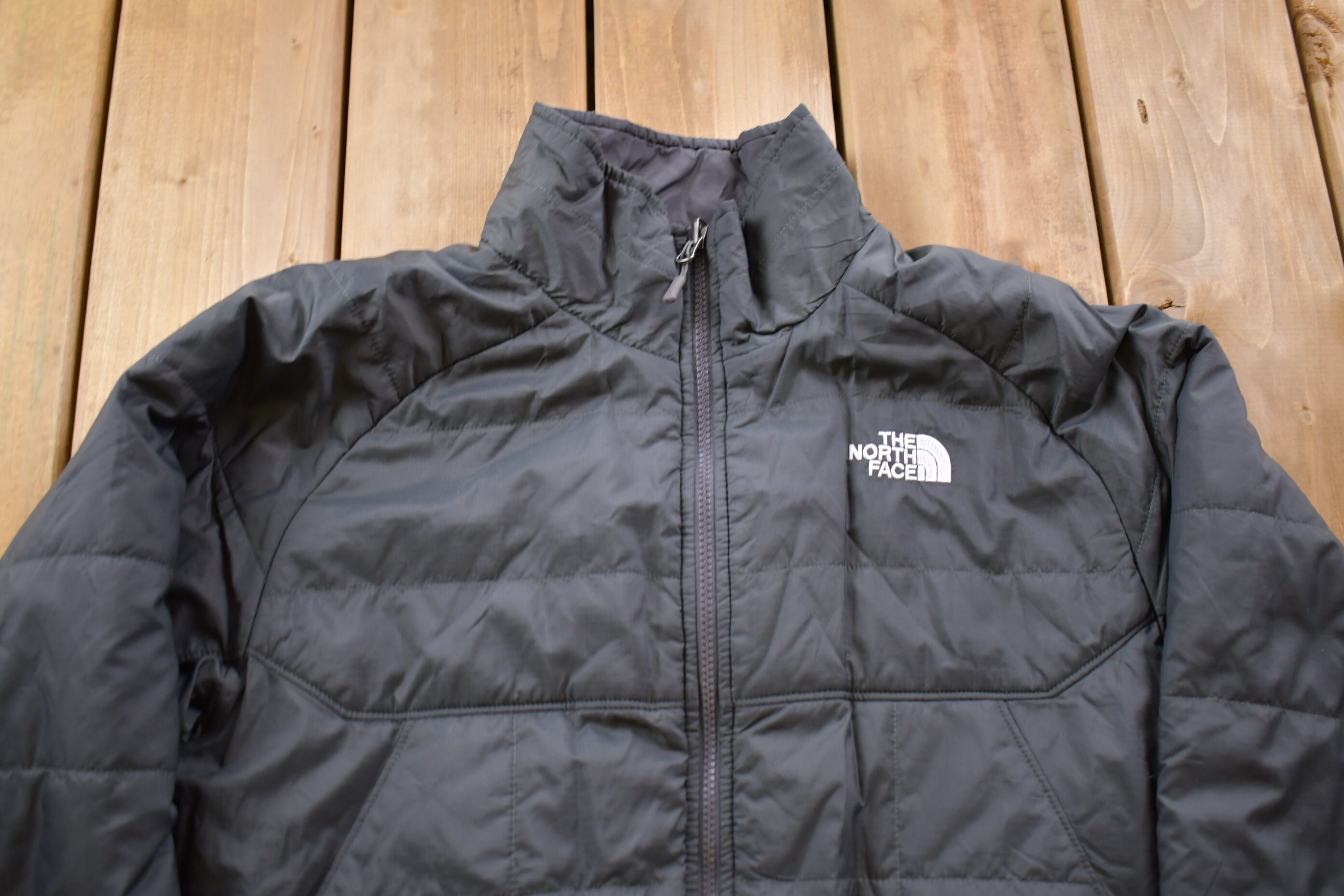 Vintage 1990s the North Face Puffer Jacket / Goose Down Fill 