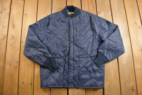 ジャケット・アウター vintage diamond pattern long coat Vintage 1990s Walls Quilted Jacket / 90s Diamond Quilt
