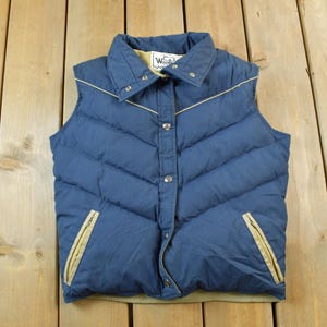 Woolrich Down Vest - Etsy