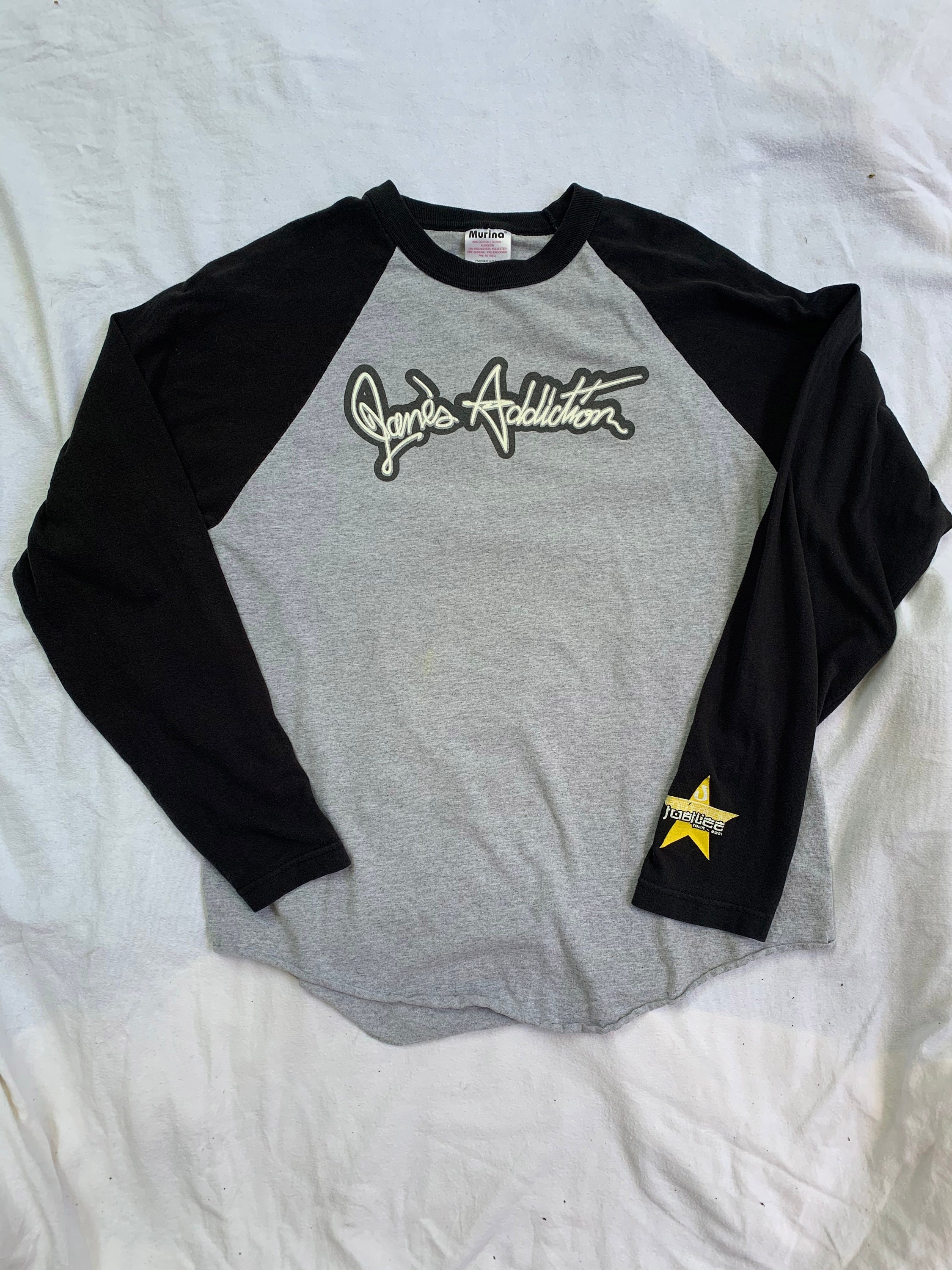 Jane's Addiction Raglan / 90s Band T Shirt / 90s / Grunge - Etsy