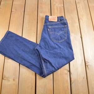 Vintage 1990s Levi&#39;s 505 Indigo Wash Jeans Size 36 x 32 / Vintage Denim / Straight Leg / Made In USA / Vintage Levi&#39;s / Regular fit